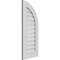 Ekena Millwork Quarter Round Top Right Surface Mount PVC Gable Vent w/ 3-1/2"W x 1"P Standard Frame, 16"W x 38"H GVPQR16X3801SF - alternate 4